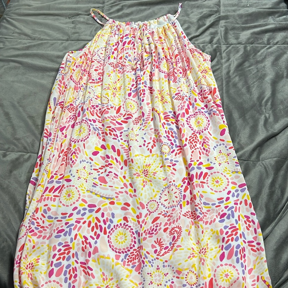 Emily Wonder boutique spring sleeveless dress